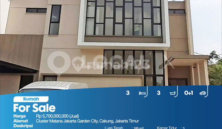 Matana Cluster House, Jakarta Garden City, Cakung, East Jakarta 2