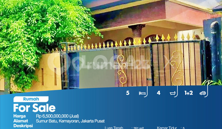 Sumur Batu House, Kemayoran, Central Jakarta 2