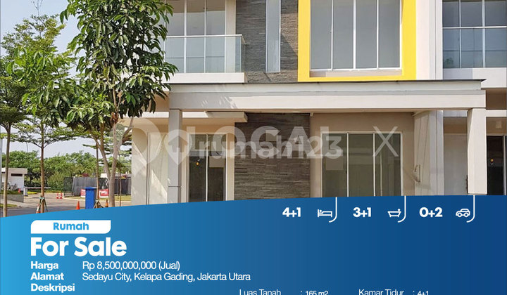 Rumah Sedayu City, Kelapa Gading, Jakarta Utara 2