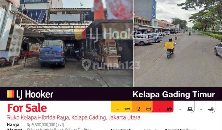 Ruko Kelapa Hibrida Raya, Kelapa Gading, Jakarta Utara 2