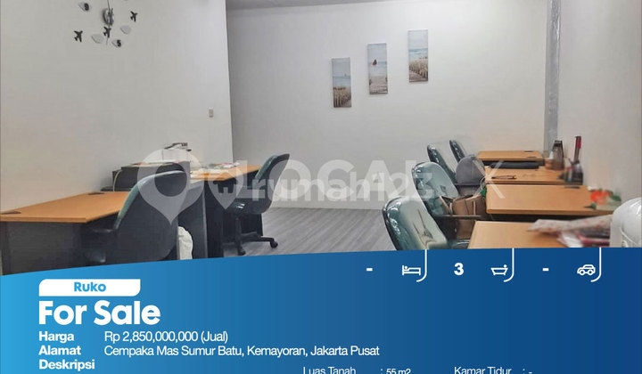 Cempaka Mas Sumur Batu Shop House, Kemayoran, Central Jakarta 2