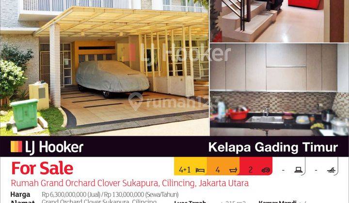 Rumah Grand Orchard Clover Sukapura, Cilincing, Jakarta Utara 2