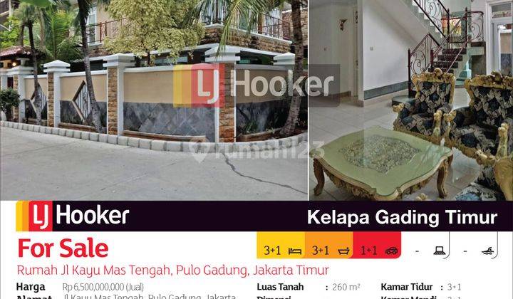 Rumah Jl Kayumas Tengah Pulo Gadung, Jakarta Timur 2