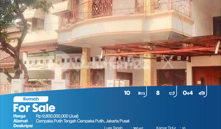 Rumah Cempaka Putih Tengah Cempaka Putih, Jakarta Pusat 2