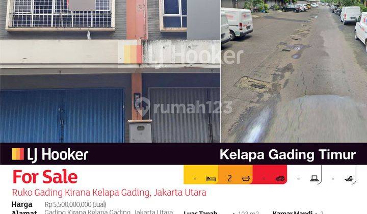 Ruko Gading Kirana Kelapa Gading, Jakarta Utara 2