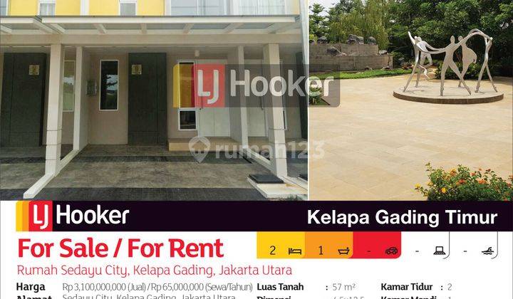 Rumah Sedayu City ABR Kelapa Gading, Jakarta Utara 2