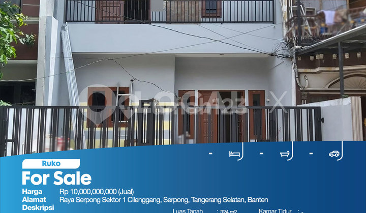 Ruko Raya Serpong Sector 1 Cilenggang, Serpong, South Tangerang, Banten 2