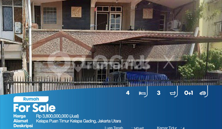 Rumah Kelapa Puan Timur Kelapa Gading, Jakarta Utara 2