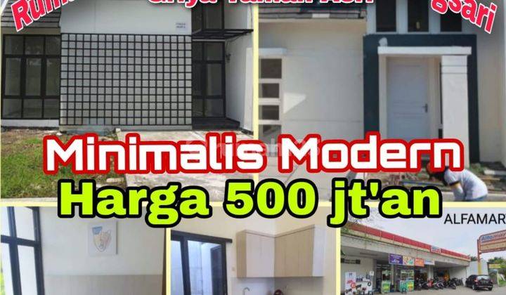 Rumah 500 jt an Minimalis Modern Di Selatan Surabaya SHM Baru Selatan di Jl. Griya Taman Asri Tawangsari Sidoarjo Rumah 6