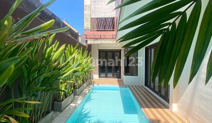 Villa 3br Private Pool Dekat Pantai Mertasari Di Area Sanur 