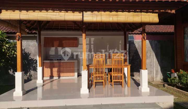 Rumah Kayu Fully Furnished Halaman Luas Di Renon Denpasar Selatan 2