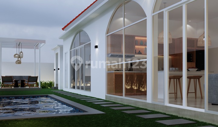 Villa Mewah Ada Kolam Renang di Munggu Beach Road Badung 1