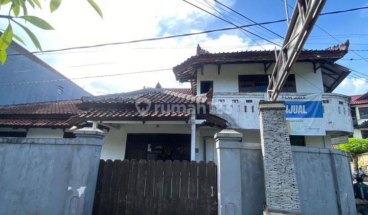 Dijual Tanah Bonus Rumah 2 Lantai Di Dekat Renon Dan Sanur 1