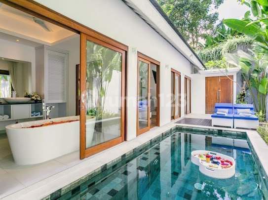 Villa 1 Br Private Pool Fully Furnished In Canggu Area Villa 1 Br Private Pool Fully Furnished In Canggu Area
