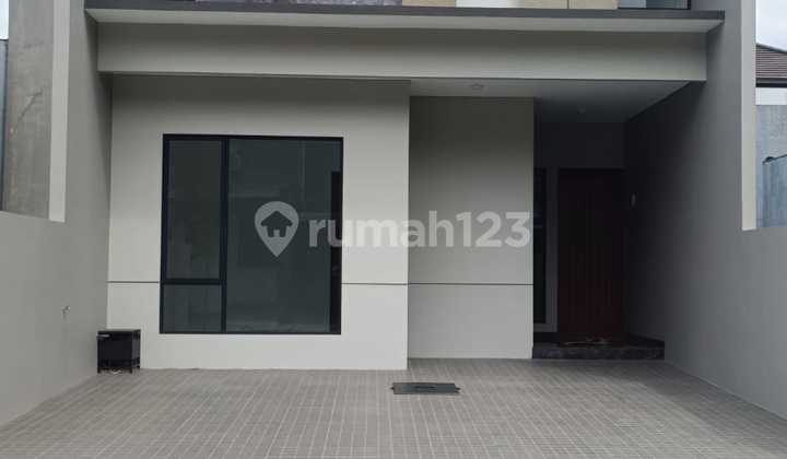 Rumah Baru Mewah Lux Modern Minimalis di Mekar Wangi
