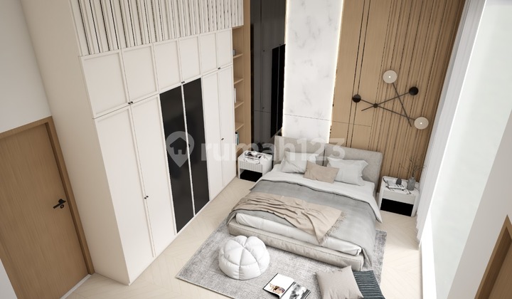 Rumah Baru Mewah Lux Modern Minimalis di Mekar Wangi