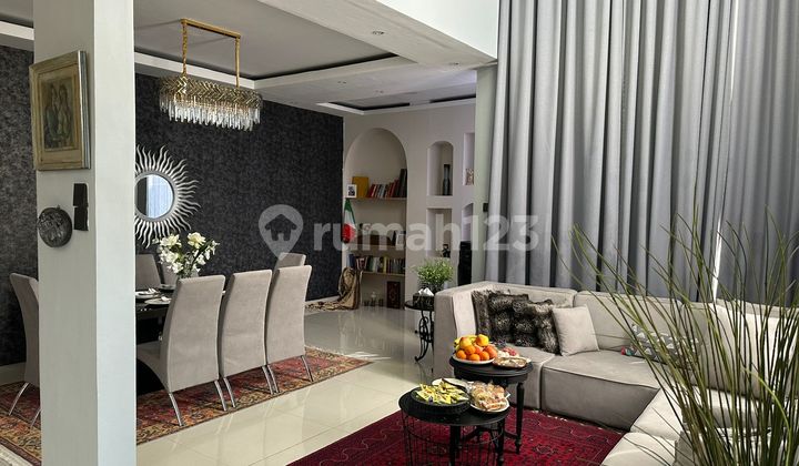 3-Storey Luxury House with Hook, Basement, for Sale in Legenda Wisata 2