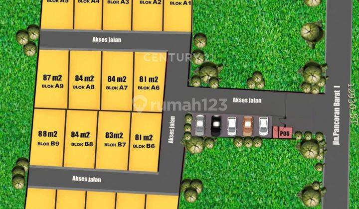 Di Jual Town House Di Pancoran Jakarta Selatan 2