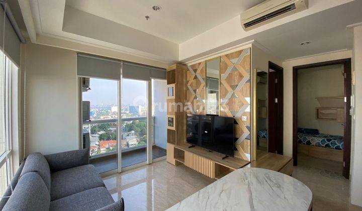 Disewakan Murah Apartemen Menteng Park 2BR Full Furnish Jakpus 1