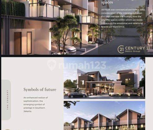 Jual Cepat Rumah Cantik 3 Lantai di Bintaro Jakarta Selatan  1