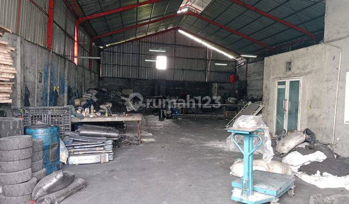 Disewakan Lokasi Strategis Pinggir Jalan Gudang Kawasan Industri Dekat Jababeka 2