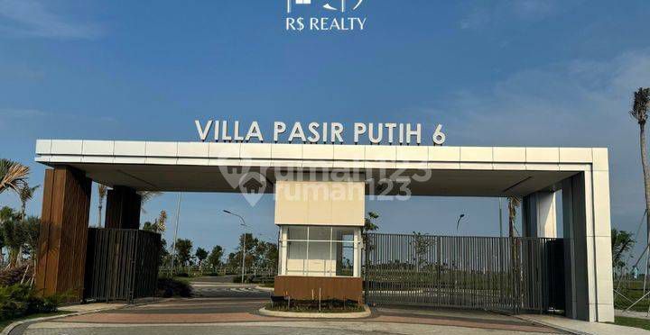 For sale: PIK residential plot, size: 10x25m (250m2), in the elite villa cluster Pasir Putih PIK, ready to build.