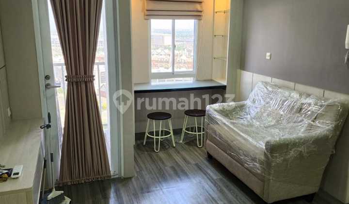 fully furnish disewakan apartemen tokyo pik 2 type connecting 57m2 siap huni