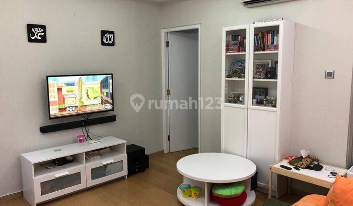 Desain Unik Dapur dan Toilet Jumbo Apartemen Gading Mediterania Residence 3 Kamar Tidur Bagus Semi Furnished 4