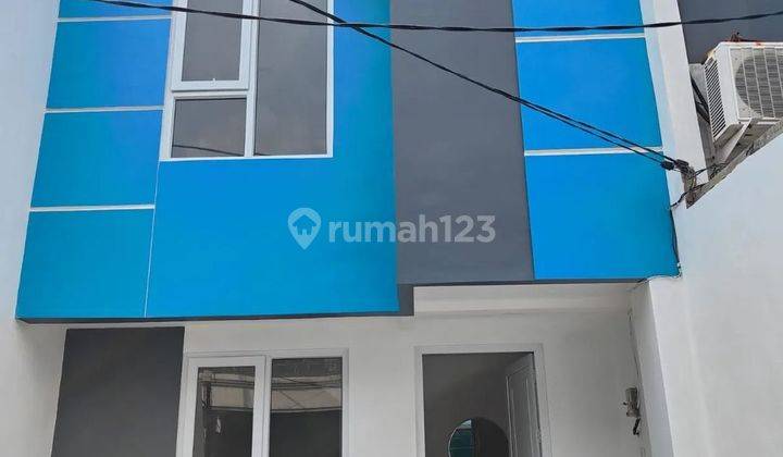 Rumah Full Renovasi Total Siap Huni  LT 60 Hadap Selatan di Kelapa Molek  1