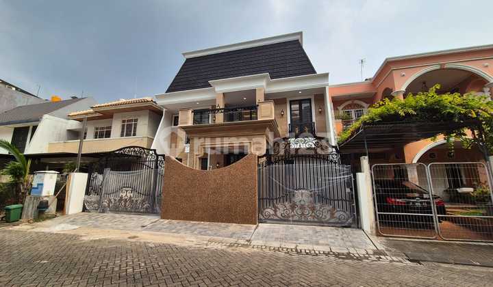 Jarang Ada! Rumah Baru American Classic Mewah Di Villa Gading Indah – Full Marmer & Premium Finishing!