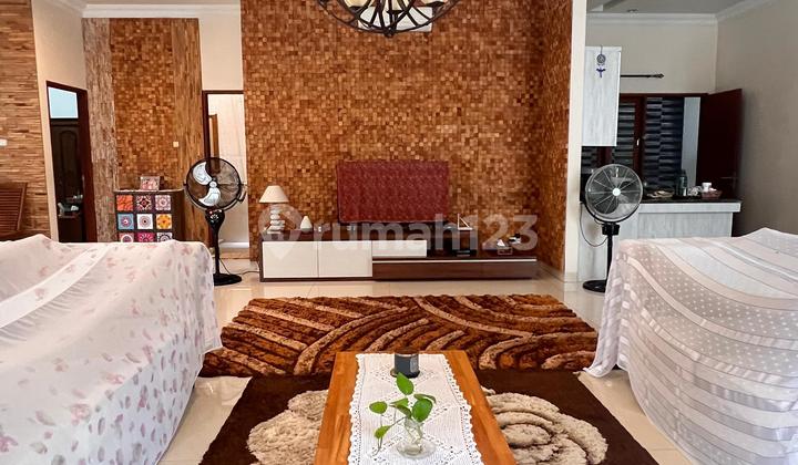 PRICE DROP! Ready-to-Live Hook House in Sunter Permai Jaya – Jepara Wood Ornaments, Fully Furnished!