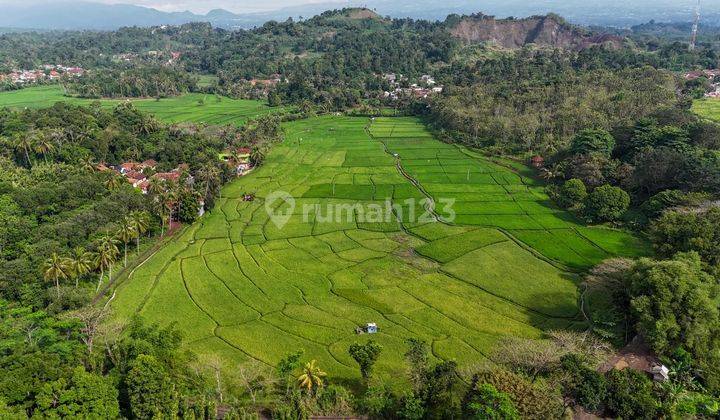 Tanah Cianjur View Gunung, dengan jalan lebar sudah beton 1