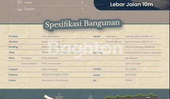 SEGERA DIJUAL RUMAH 2 LT CLUSTER DI JIMBARAN 2