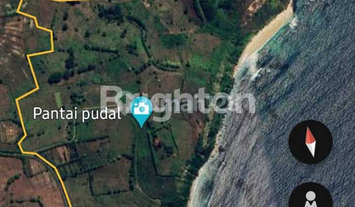 Tanah Beach Front Cocok Untuk Resort Lokasi Tanjung Sukra Lombok Tengah