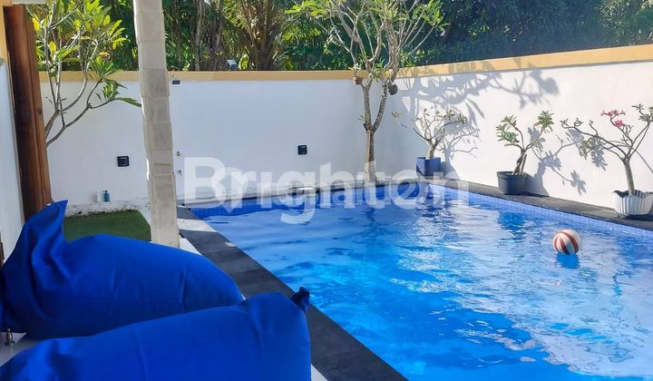 VILLA CANTIK FULL FURNISH VIEW SAWAH COCOK UNTUK INVESTASI