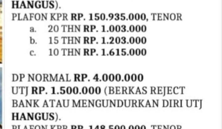 Rumah subsidi murah dan strategis dekat Kota Makassar di Poros moncongloe SHM 10