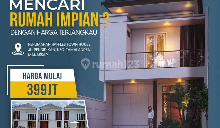 Perumahan murah di daya di Jalan biring romang SHM kota Makassar 1