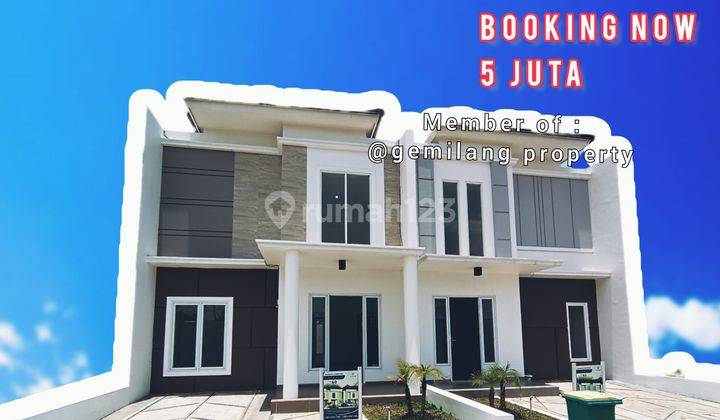 Rumah murah  strategis dekat BTP di Poros moncongloe Baru SHM 1