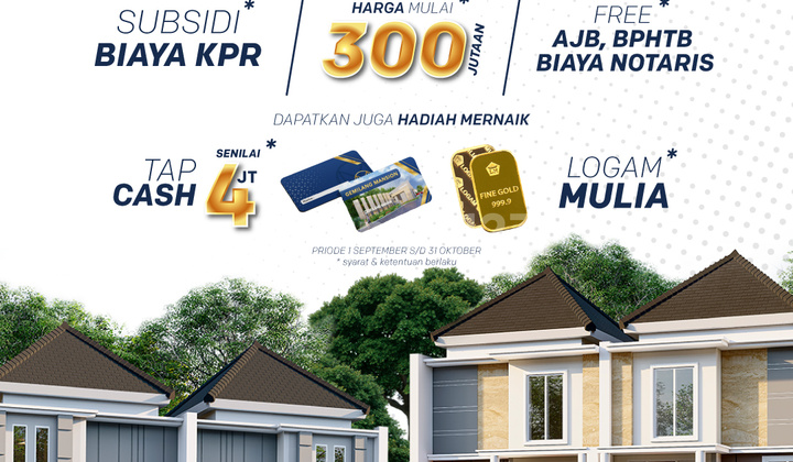Rumah murah  strategis dekat BTP di Poros moncongloe Baru SHM 9