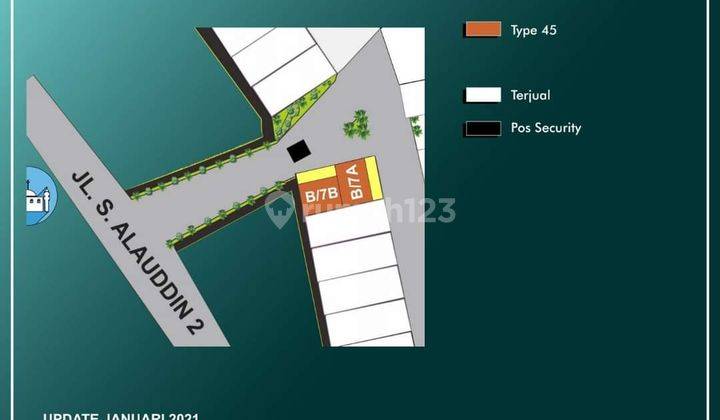 Rumah murah Baru di Jalan alauddin 2 SHM Kota makassar 10