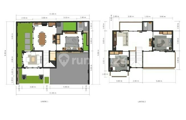 Rumah Kavling Bangun Mewah Jual Di Ngaglik Dekat Pusat Kota, Kampus, Nyaman, Tenang 2