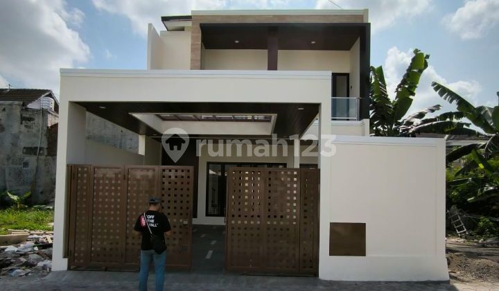 Rumah Kavling Bangun Banteng Ngaglik Jakal Km7,8 Dekat Kampus Ugm Design Cantik Kokoh Bagus