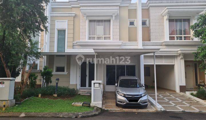 Rumah 2 Lt Monochrome Furnished Siap Huni di Flamingo 1