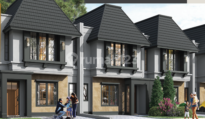 Rumah kaum milenial Lokasi strategis di Hortis Type 6 CGS