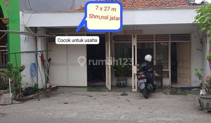 Rumah murah nol jalan sidoarjo mepet surabaya,cocok untuk usaha 1