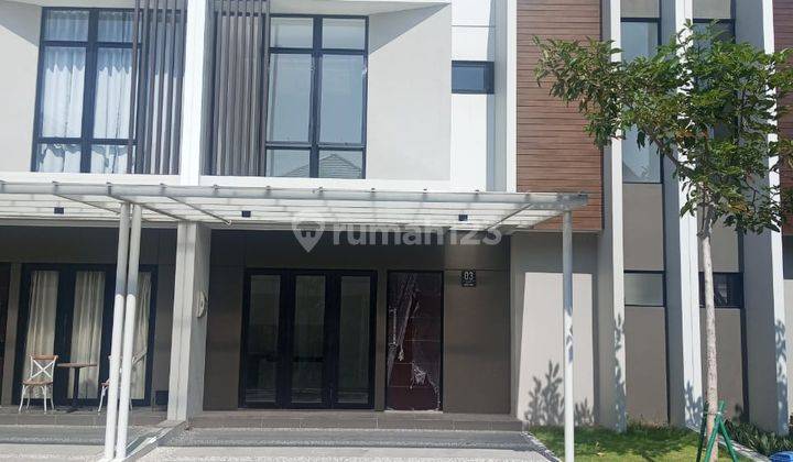 disewakan rumah cluster danau 8x12.5 dengan ac depan gerbang 1