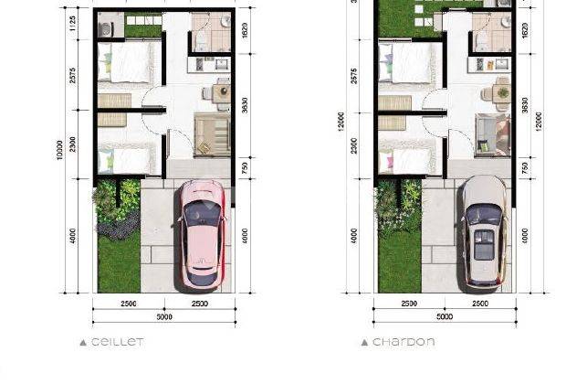 Citra Garden Serpong Rumah Baru 1 Lantai 2kt 1km Lt50m2 5x10m , Uang Muka Bisa Dicicil. Cicilan Kpr 4jutaan Per Bln 2