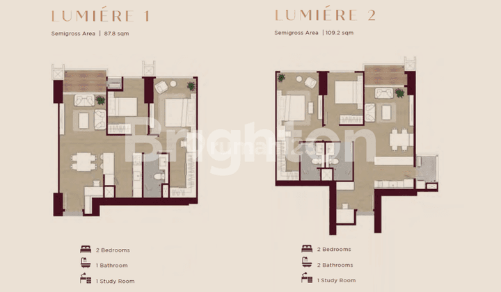 APARTEMEN BARU ELEVEE 2KT 1-2KM LT88 DENGAN 40 FASILITAS RESORT 2