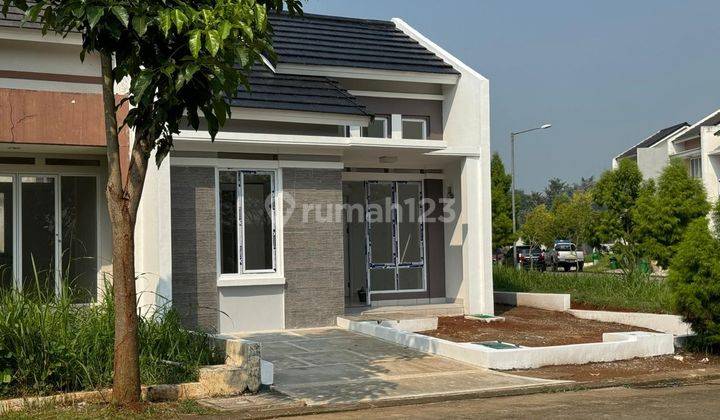 Rumah Baru Hook 1 Lantai Serpong Natura City Cluster Fidelia Gunung Sindur Bogor Lt 92 Lb 36 Shgb 2KT 1KM 1