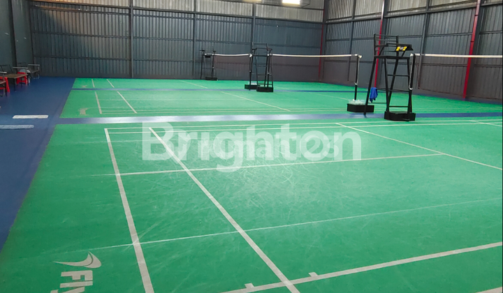 Lapangan bulu tangkis/gudang Bandengan Utara Penjaringan Jakarta Utara LB 717m 1